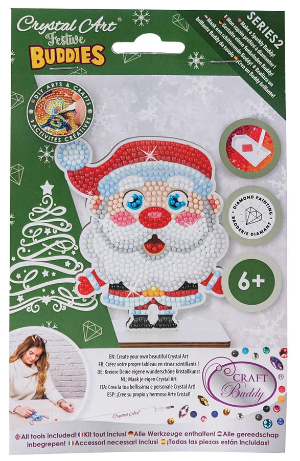 Crystal Buddies - Santa