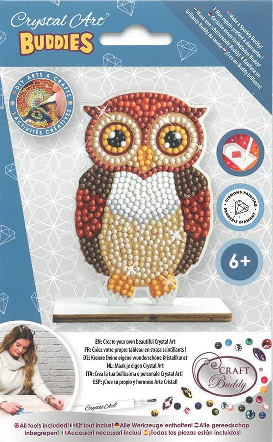 Crystal Buddies - Woodland Owl