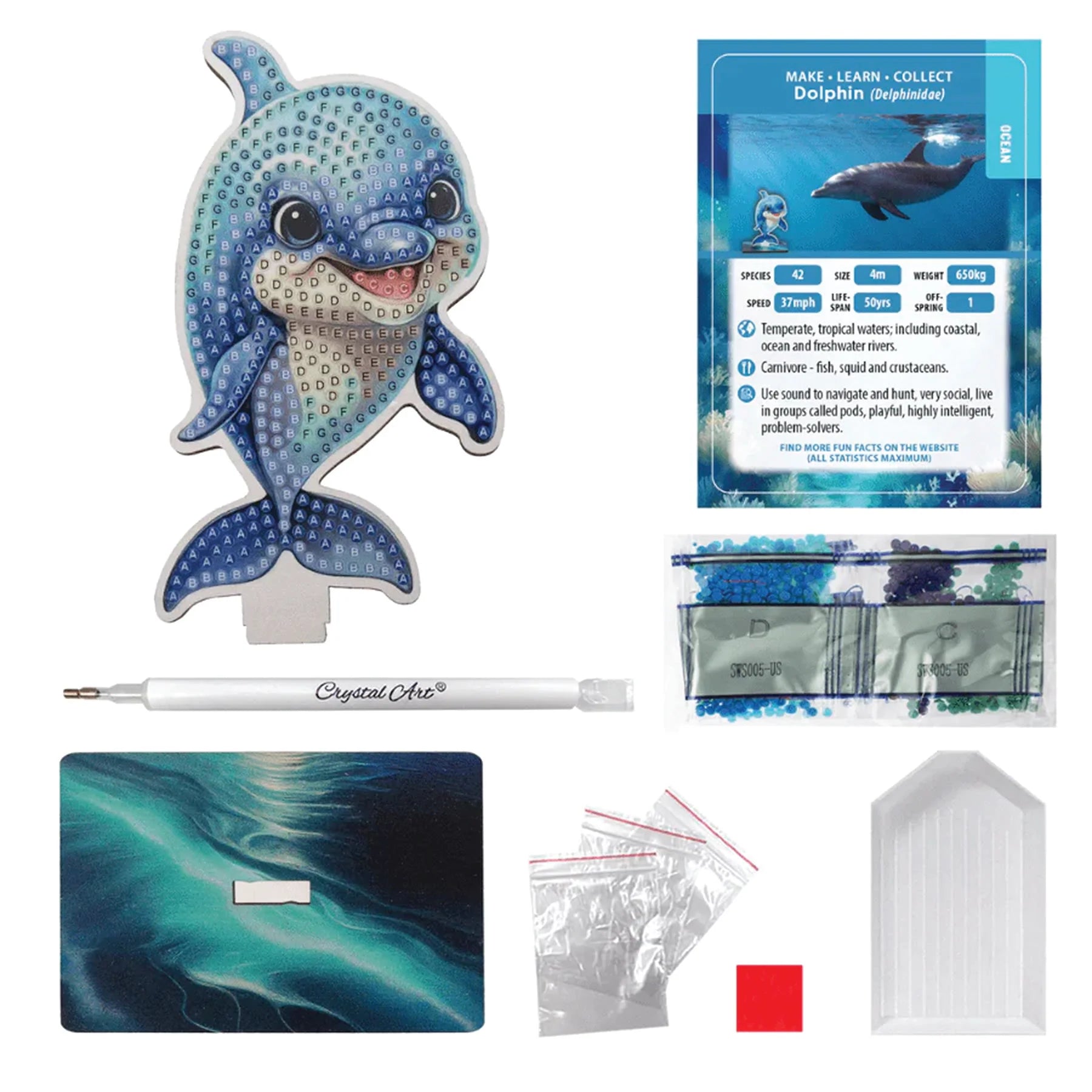 Crystal Buddies - Dolphin
