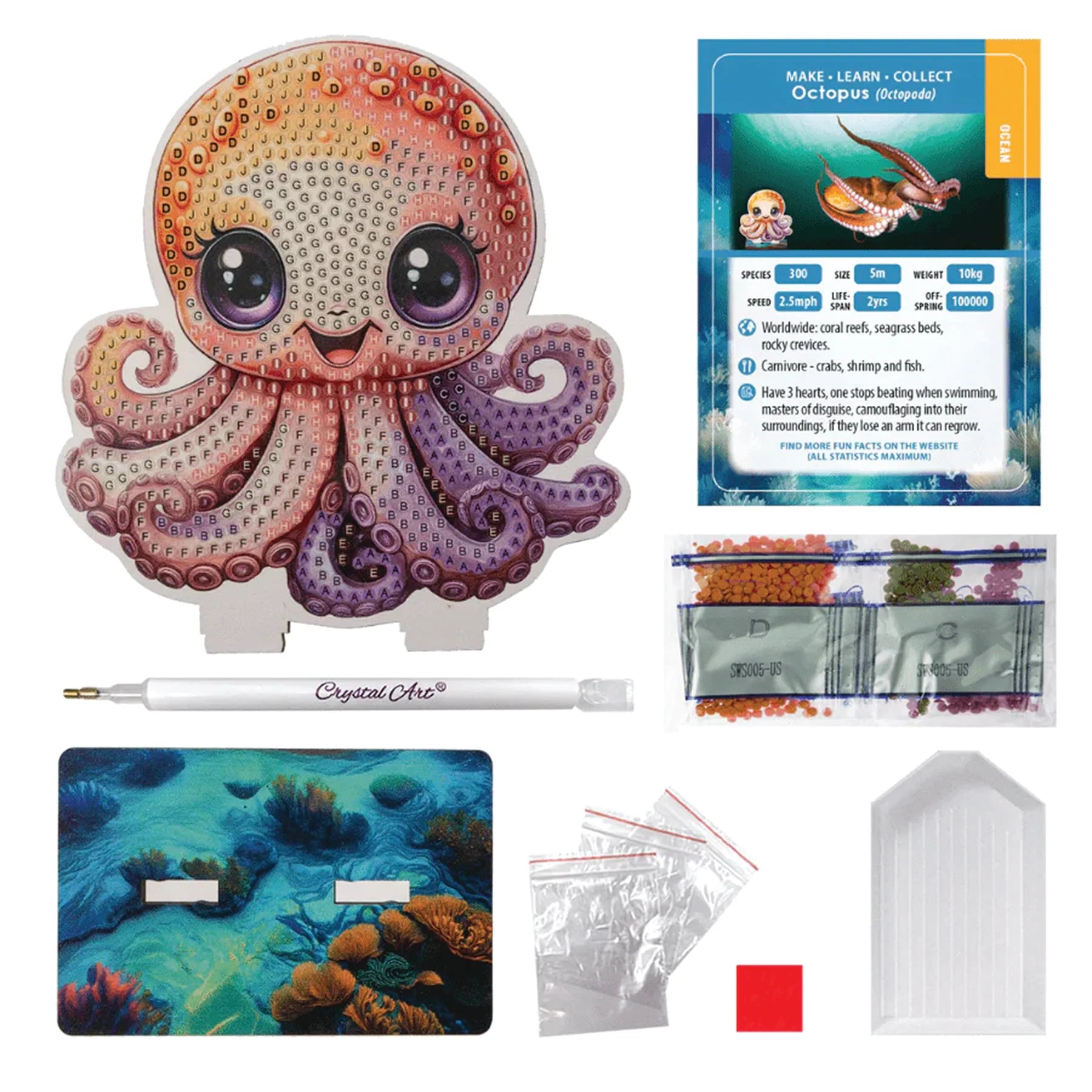 Crystal Buddies - Octopus