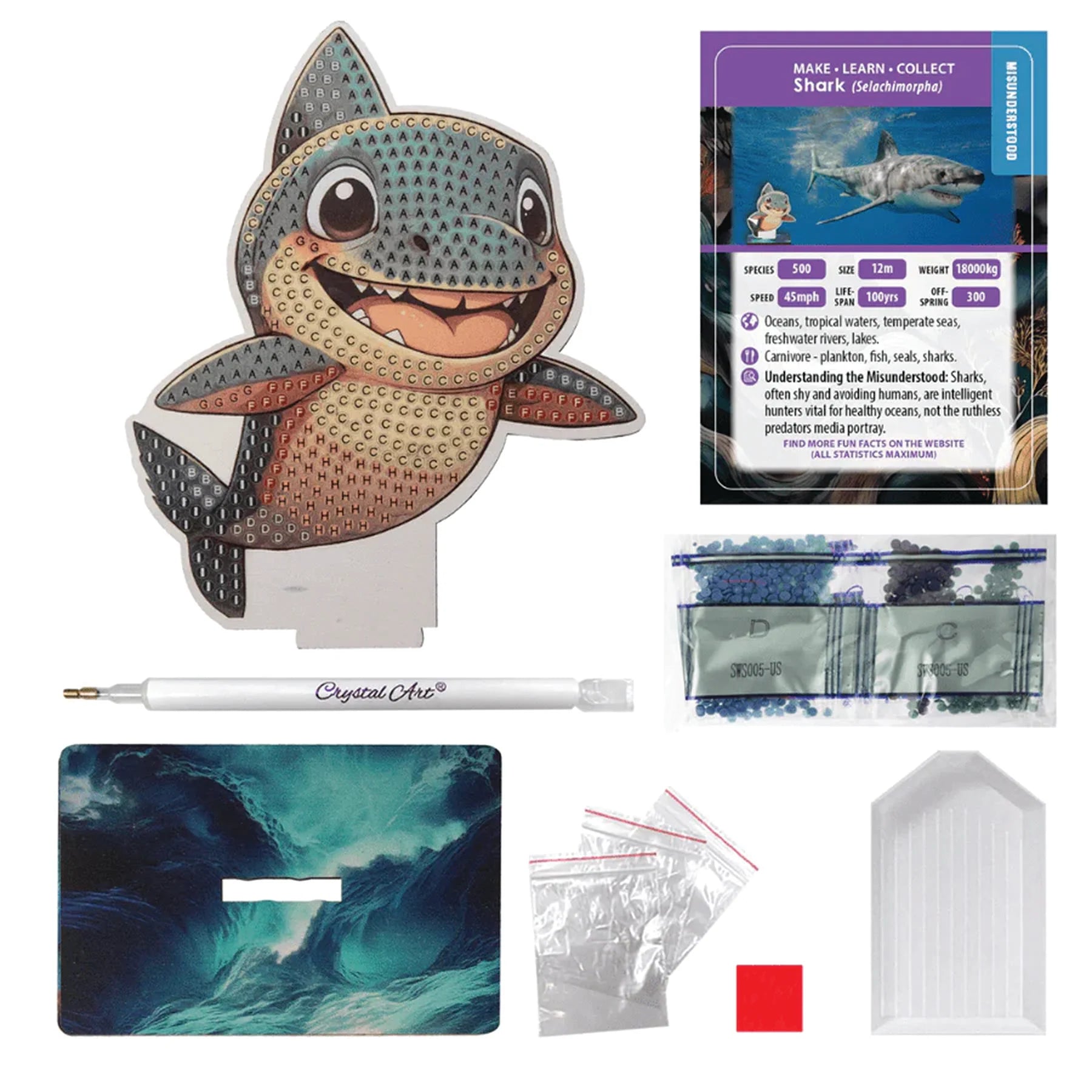 Crystal Buddies - Shark
