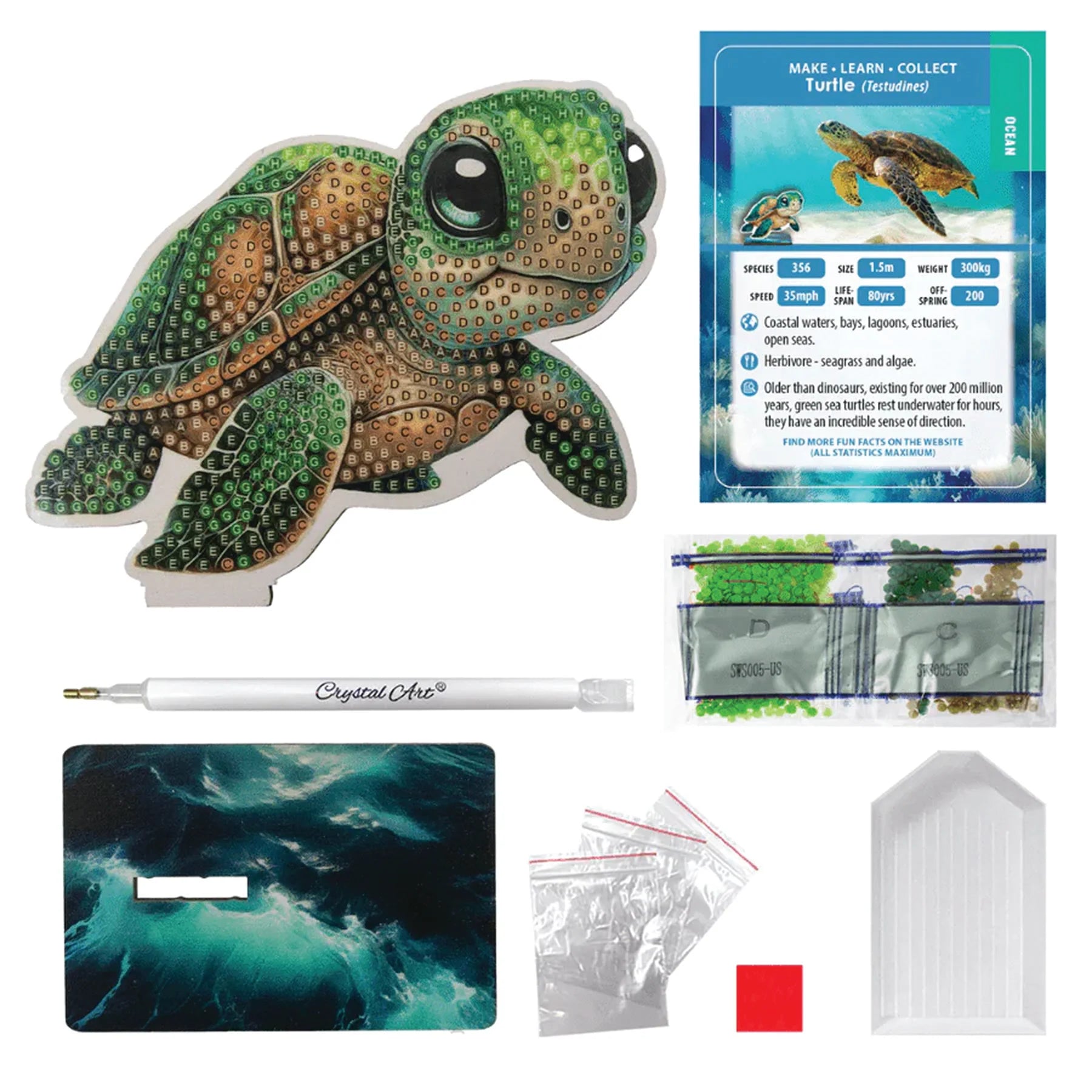 Crystal Buddies - Turtle