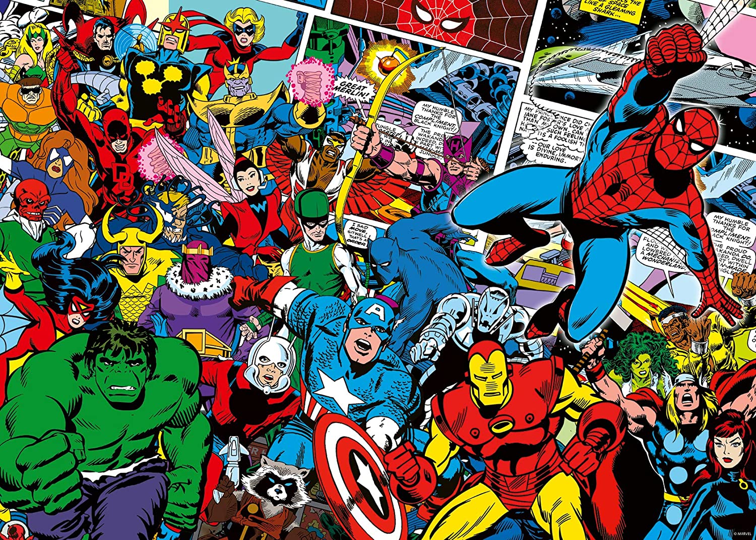 Ravensburger Challenge - Marvel (1000pcs)