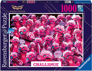 PFG Ravensburger Challenge - Monster (1000pcs) (Usage/Used - PUZZLES FOR GOOD)
