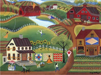 PFG Town & Country - Kites, courtepointes et limonade (utilisation / utilisée - puzzles pour de bon)