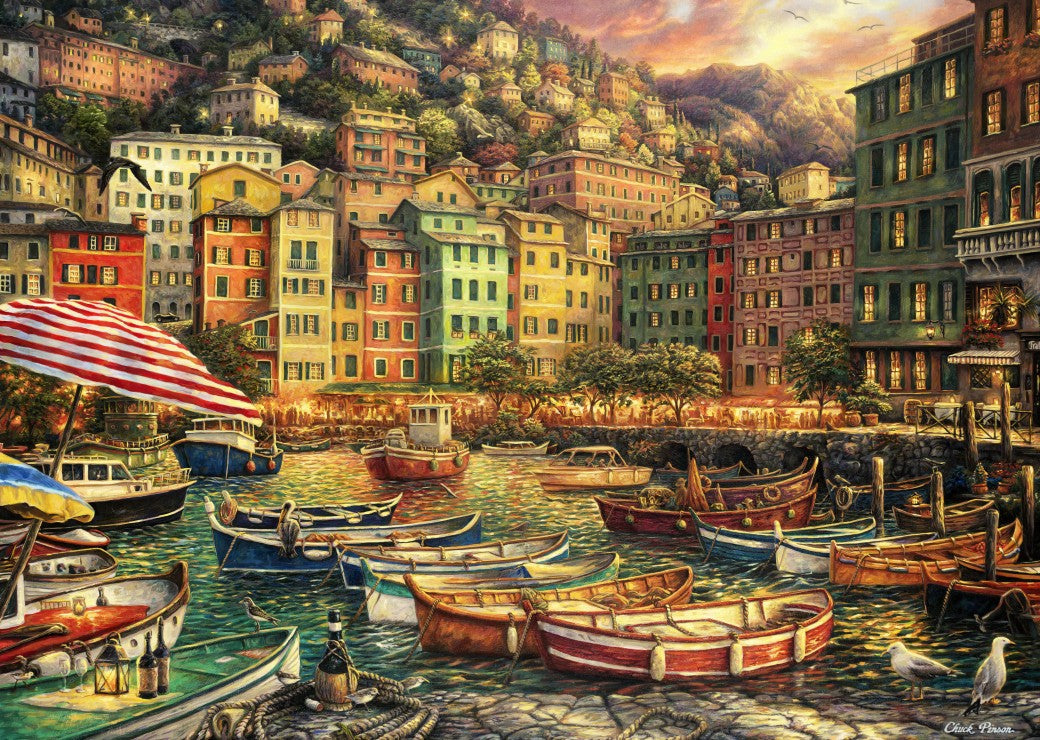 PFG Vibrance of Italy, Chuck Pinson (500pcs) (Usage/Used - PUZZLES FOR GOOD)