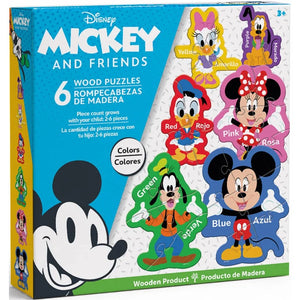 Disney Mickey & Friends Multipack (WOOD - Shaped)