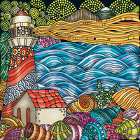 Mini doodle: Lighthouse (72pcs)
