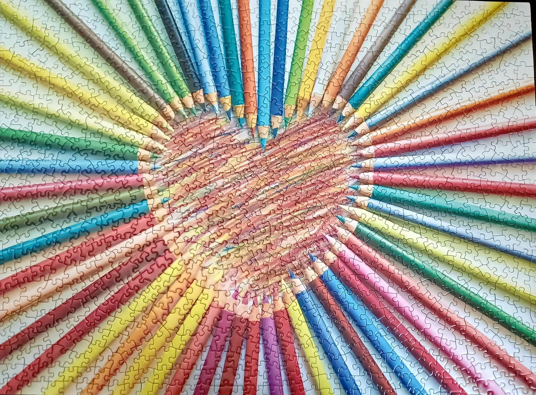 PFG Colorize - Couleur de l'amour (Usage/Utilisé - PUZZLES FOR GOOD) (1000 PIÈCES)