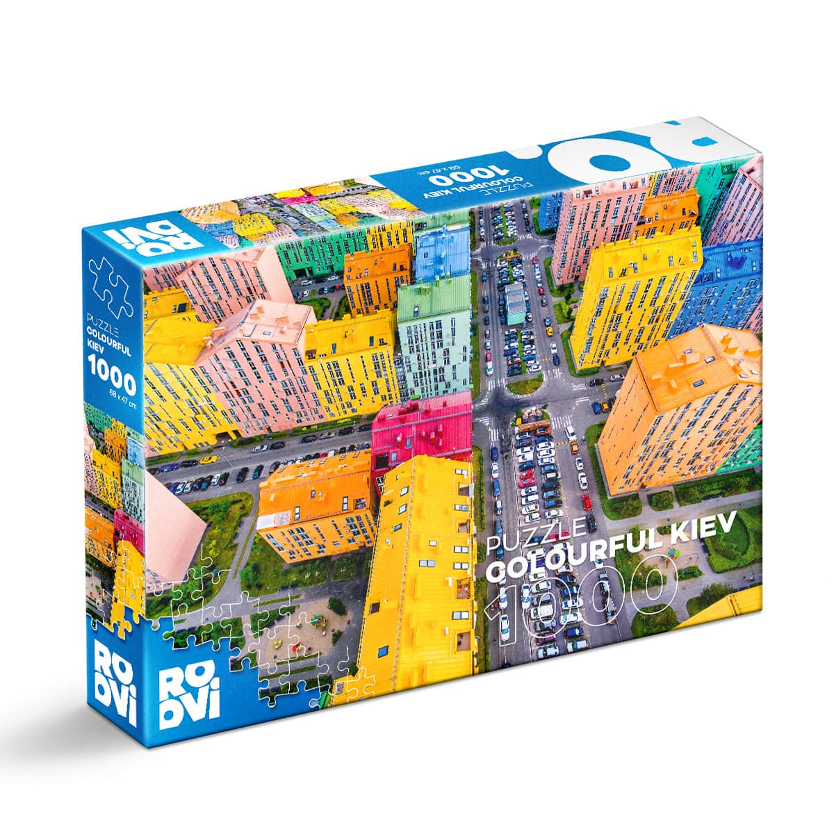 PFG Colourful Kiev (1000pcs) (Usage/Used - PUZZLES FOR GOOD)