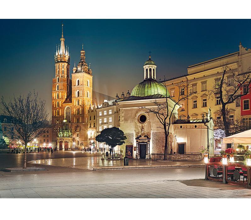 PFG Market Square in Cracow (1000pcs) (Usage/Used - PUZZLES FOR GOOD)