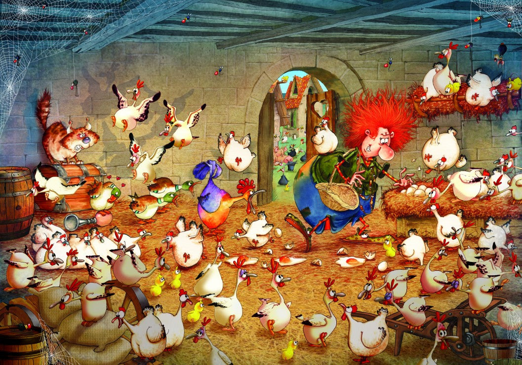 Crazy Chicken Coop, Francois Ruyer (1000pcs)