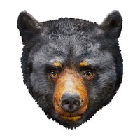 Black Bear - Shaped (100pcs)