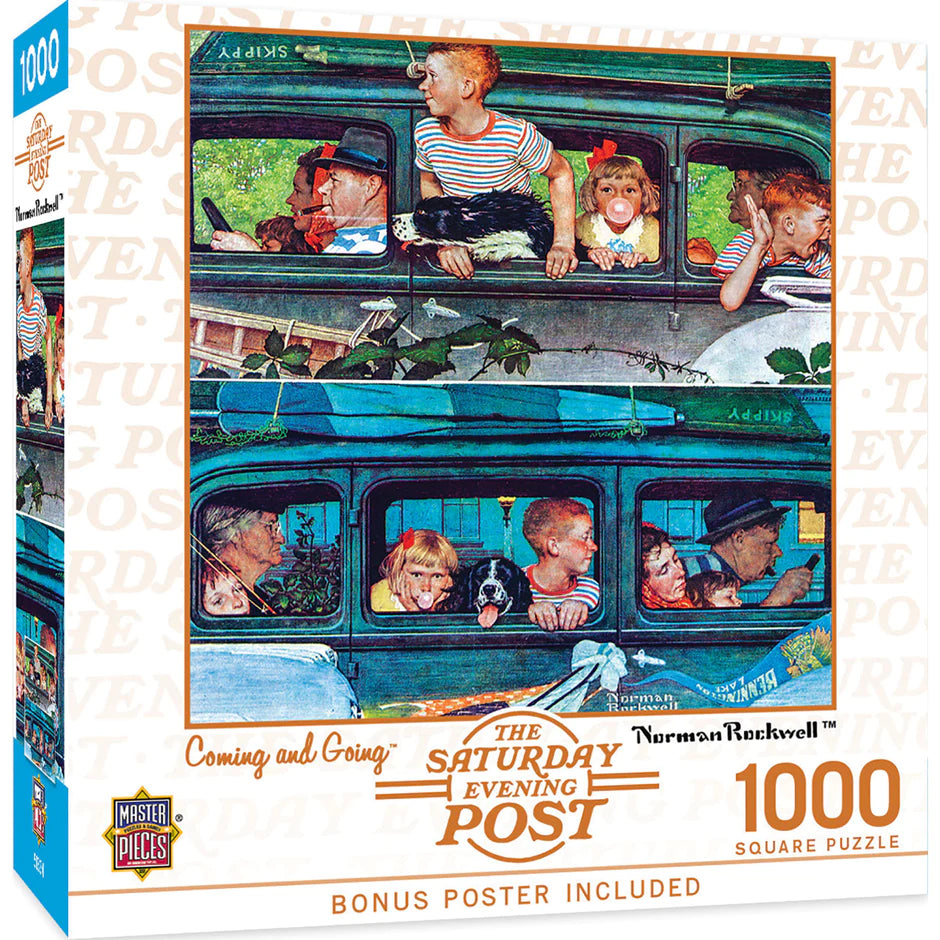Post du samedi soir - Venant, Norman Rockwell (1000pcs)