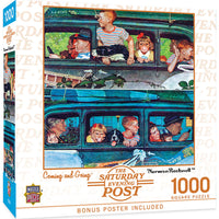 Saturday Evening Post - Coming and Going, Norman Rockwell (1000pcs)