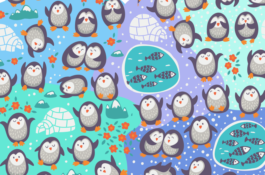 Penguins - Mini Puzzle