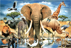 World's Smallest Puzzle - African Oasis (234pcs)