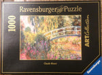 PFG Ravensburger Japanese Bridge in the Garden of Giverny (1000pcs) (Usage/Used - PUZZLES FOR GOOD)