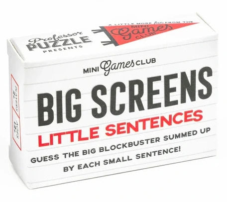 Mini Games Club - Grands écrans, petites phrases