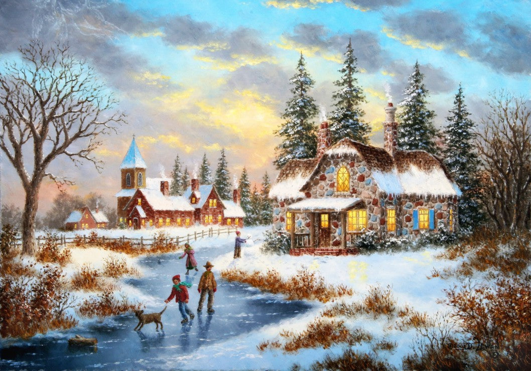 A Mid-Winter's Eve, Denis Lewan (1000pcs)