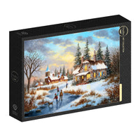 La veille d'un moyen d'hiver, Denis Lewan (1000pcs)