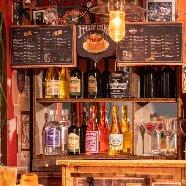 DIY Miniature House - Cheers Bar & Dining (Wood)