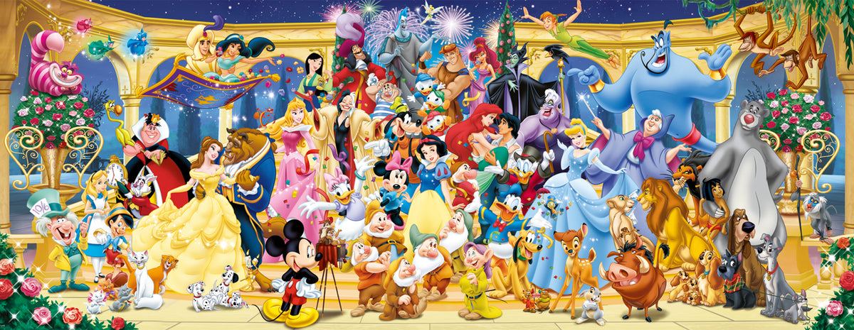 Ravensburger Disney - Group Picture (1000pcs) (Panoramic)