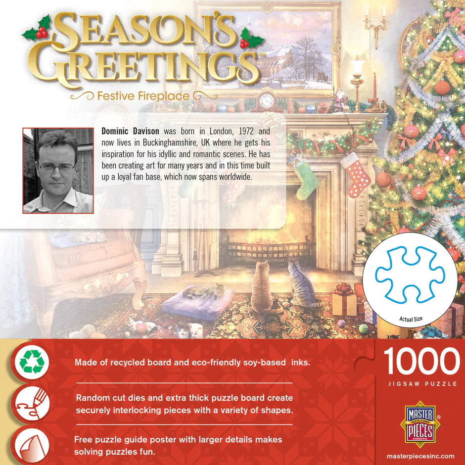 Salutations de la saison - Fiche de festive, Dominic Davison (1000pcs)