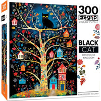 Black Cats - Birdhouse Kingdom, Peggy Collins (300pcs) (EZ Grip)