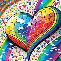 Mosaic Heart (1023pcs)