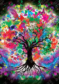 Arbre coloré (1000 pc)