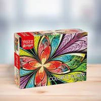 Fleur colorée (1000 pc)