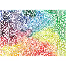 PFG Flower Mandala (1000pcs) (Usage/Used - PUZZLES FOR GOOD)