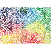 Mandala de fleurs PFG (1000pcs) (utilisation / utilisée - puzzles pour de bon)