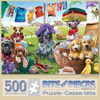 Chiots PFG jouant (500pcs) (USAGÉ / USET - puzzles pour de bon)