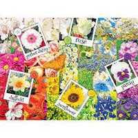 PFG Rainbow Flowers (1000pcs) (USAGÉ / USET - Puzzles pour de bon)