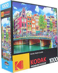 PFG Colorful Waterfront Buildings, Amsterdam (utilisation / utilisée - puzzles pour de bon)
