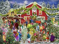 Christmas Barn (550pcs)