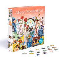Alice's Wonderland - Un puzzle plus curieux et plus curieux (1000pcs)