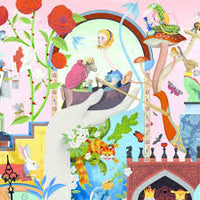 Alice's Wonderland - Un puzzle plus curieux et plus curieux (1000pcs)