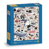 Bonjour les animaux du monde (500pcs)