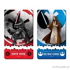 Jigsaw Duel Star Wars - Darth Vader vs  Obi-Wan Kenobi (2 x 70pcs)