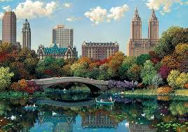 Ravensburger NY Central Park - Bow Bridge (1000pcs)