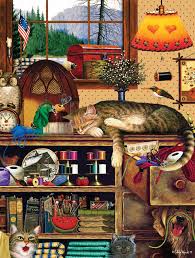 Chats - devoir de fils (750pcs)