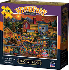 PFG Witchfest - Gardner Village (500pcs) (Usage/Used - PUZZLES FOR GOOD)