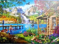 PFG Lazy Days - Pêche avec Pappy (1000pcs) (utilisation / utilisée - puzzles pour de bon)