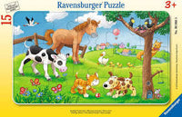 Ravensburger Cute Animal Friends (15pcs) (TRAY)