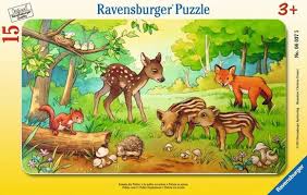 Ravensburger Baby Animals of the Forest (15pcs) (plateau)