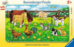 Ravensburger Farm Animals in the Meadow (15pcs) (TRAY)