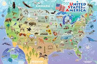 Carte des États-Unis (puzzle)